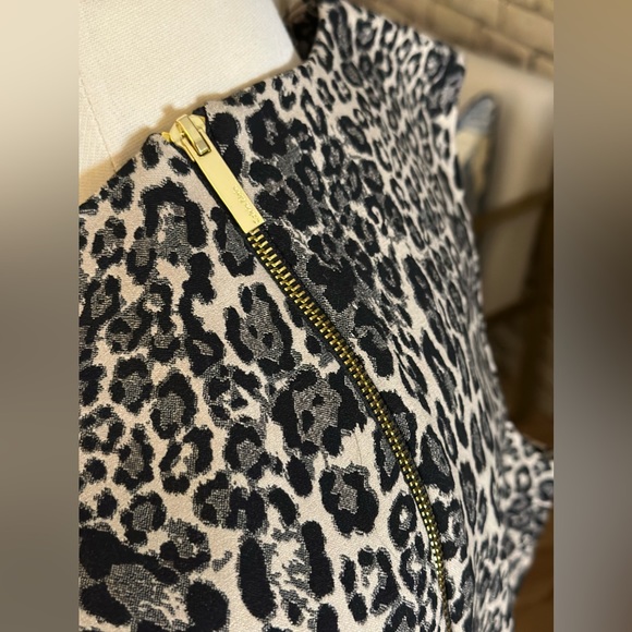 Calvin Klein Animal-Print Sheath Dress - Picture 4 of 5